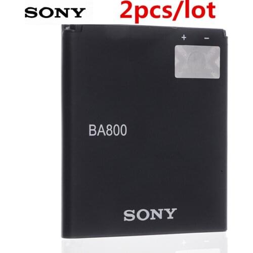 Sony 100% Original 1700mAh BA800 Battery For SONY Xperia S LT25i Xperia V LT26i AB-0400 Genuine Phone High Quality Battery