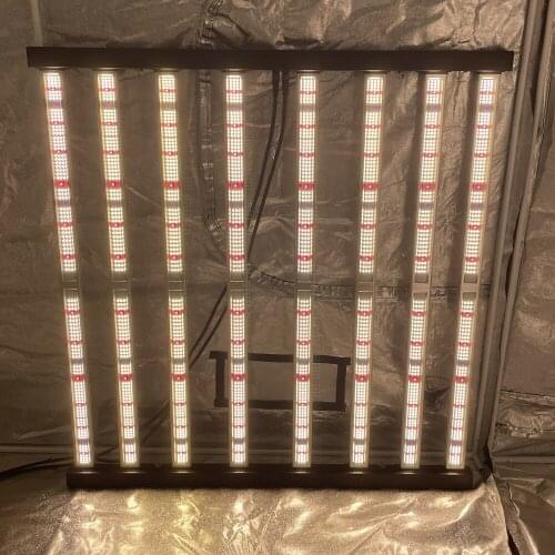 Geeklight Rj12 Geekbeast Plus 630W Full Spectrum Led plant Grow Light 8 Bars Fixture