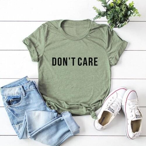 Large size letters comfortable short-sleeved fashion womens T-shirt 100% cotton wish ebay summer leisure