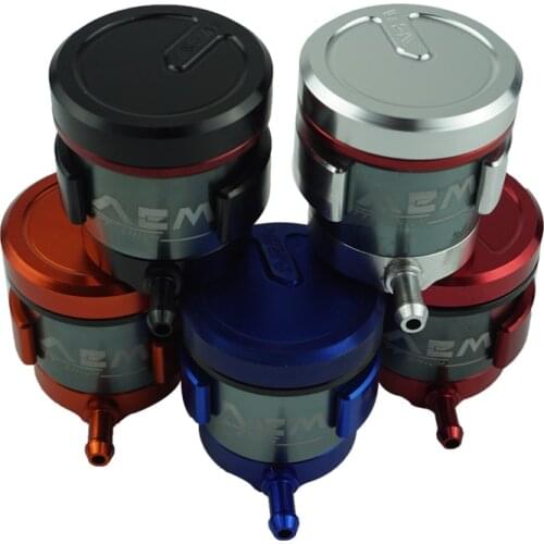 CNC Aluminum Universal Billet Front Brake Clutch Tank Motorcycle Fluid Reservoir Oil Cup For Yamaha Honda Suzuki