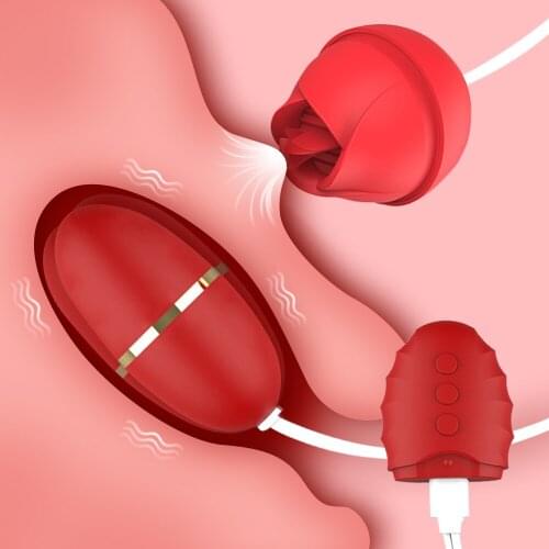 Tongue Oral Licking Vibrators Sex Toys for Women Clitoris Stimulator Dildo Egg Vibrator USB Power 10 Speeds Adult Product