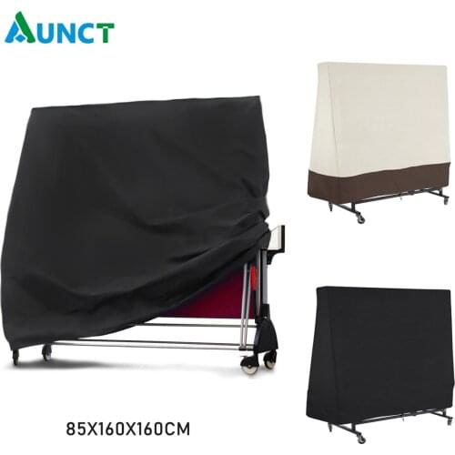 For Ping Pong Outdoor Table Dust Covers Protector 210D Heavy Duty Waterproof UV Resistant Tennis PingPong Table Storage Cover
