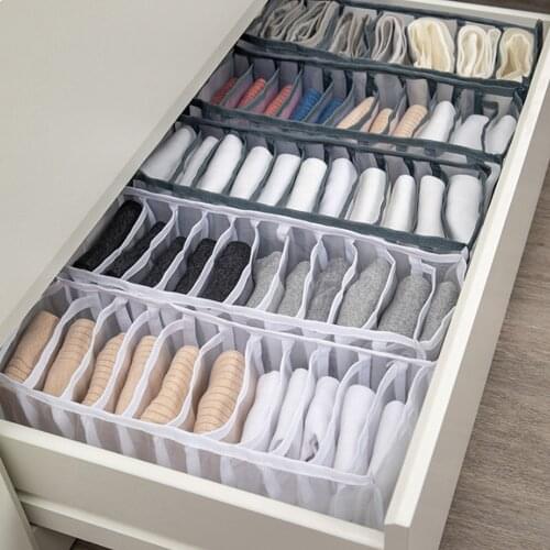1 Day Ship Underwear Bra Organizer Storage Box 5 Colors Drawer Closet Organizers Boxes Underwear Scarfs Socks Bra Drawer Divider