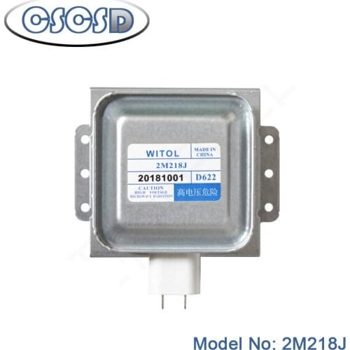 1pcs new original WITOL 2M218J (same 2M217J 2M518J) 6 cooling ribs microwave magnetron magnetron send diodes and fuses