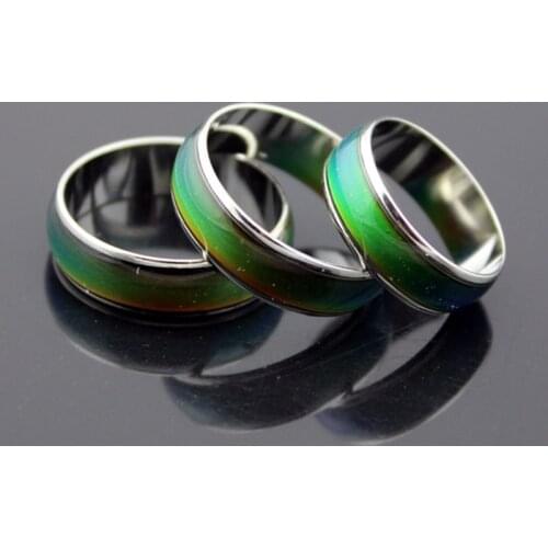 1pc 2020 New Arrival Men Women Ring Changing Color Mood Rings Feeling / Emotion Temperature Smart Ring Party Jewelry