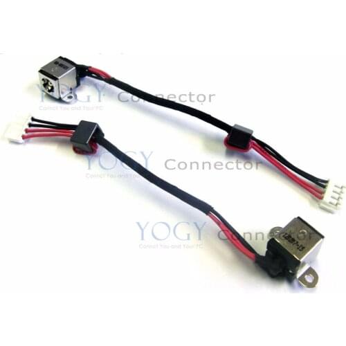1pcs DC Power jack with cable fit for LENOVO Y400 Y400P Y410 Y430P series laptop dc socket port