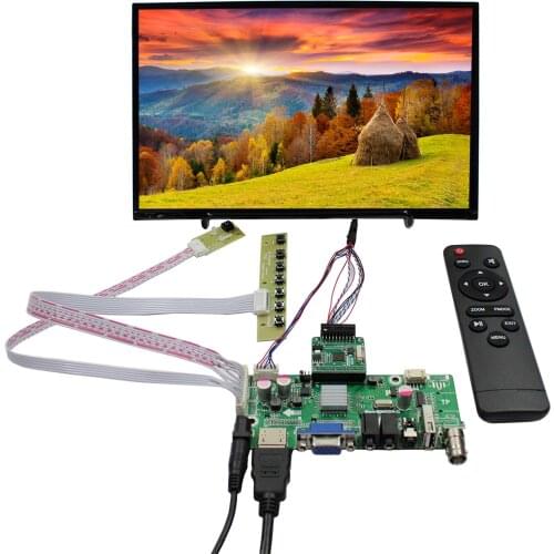 10.1" IPS B101UAN01.A 10.1inch Brightness 400nits 1920X1200 eDP 40pins LCD Screen with HD-MI VGA AV USB LCD Controller Board