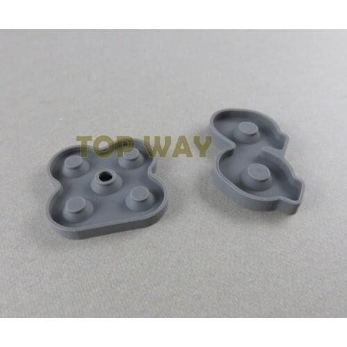100sets Replacement New Best price high quality for GameBoy Micro Button Conductive Rubber D Pad for GBM Button Repair D-pad