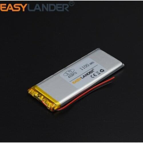 432970 3.7V 1100mAh Polymer Li-ion Battery For Mp3 Mp4 PAD DVD DIY E-book bluetooth Vedio Game toys Tablet PC mobile