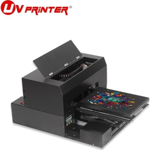 A3 printing mobile phone case T-shirt printing machine digital UV LED cooling lamp white color with high-speed printing
