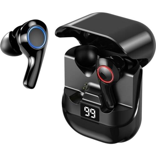 Wireless Bluetooth Earphone With Microphones Earbuds TWS Bluetooth Headphones Touch Control Wireless Sports Waterproof Headset