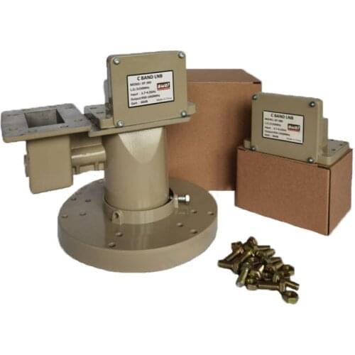 C Single Polarization Band Lnb dual feed horn for weak signal area 5150mhz good receiving satellite singals