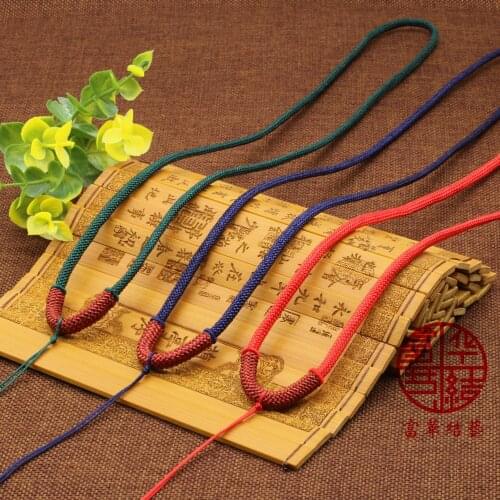 10pcs New original hand-knitted sweater chain Guanyin pendant rope diy necklace rope wholesale