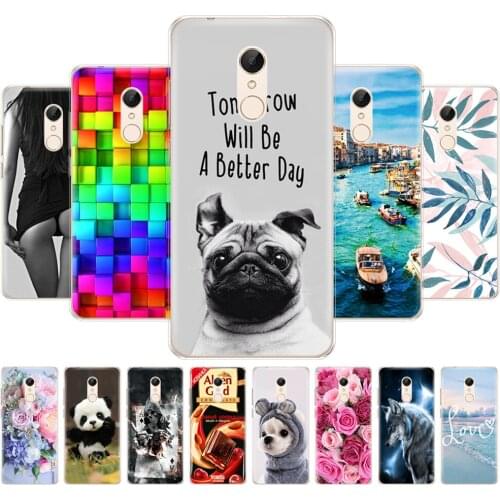 For Xiaomi Redmi 5 Plus Case 5.99 Inch Silicon Soft TPU Back Phone Cover For Xiaomi Redmi 5 5.7 inch Case On hongmi 5 Plus Coque