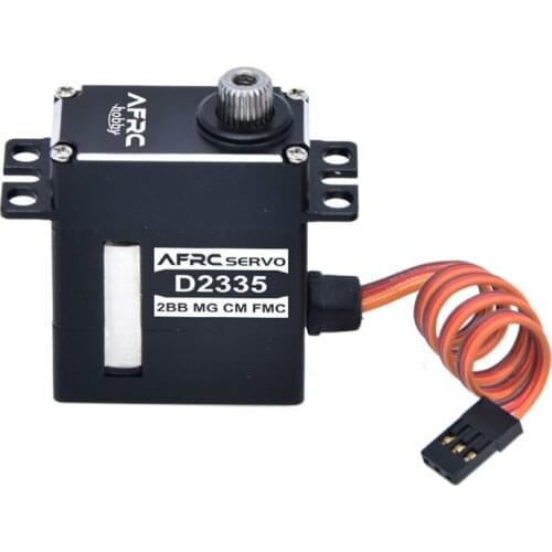 AFRC-D2335MG 9g High-Torque Digital Hall Wing Servo Full Metal Robot Digital Servo For Robot / Rc Boat / Rc Car Accessories