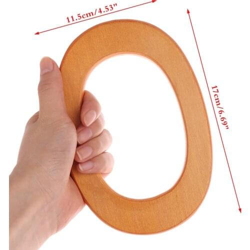 Wooden Bag Handle Replacement Diy Handbag Handles Purse Bags Straps Accessories