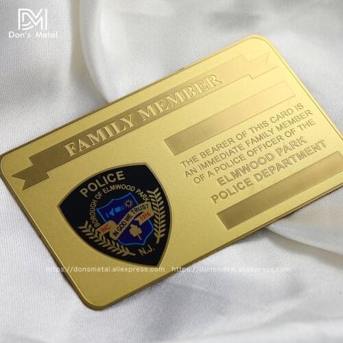 Electroplated mirror metal membership card mirror stainless steel card personalizing mirror metal card