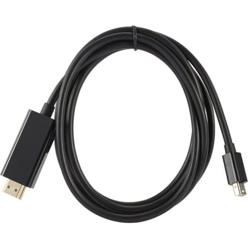 Mini Dp to HDMI-compatible Cable Minidp to 1.8 M Dp Line Minidisplayport 20pin Interface Perfect Lossless Signal Plug and Play