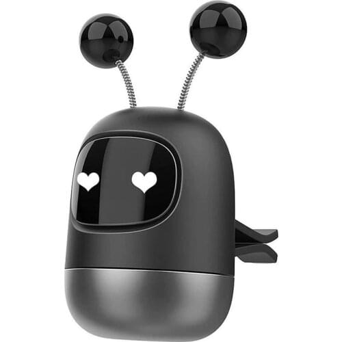 Creative Car Air Freshener With Clip Long-Lasting Cartoon Robot Silicone Cute Air Vent Clip Perfume Fragrance For Vehicles