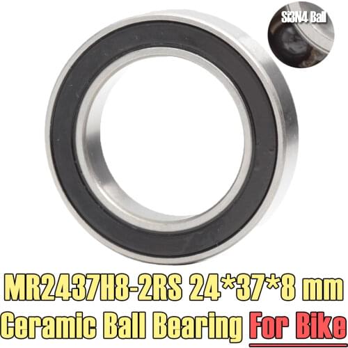 1PC MR2437H8-2RS Bearing 24*37*8 mm MR 24378 RS Bicycle BB Bottom Bracket Repair Parts 24 37 8 Ceramic Ball Bearing