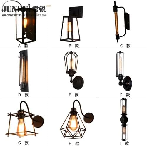 Loft Industrial adjustable long swing arm Wall lamp Fixture Vintage Edison bulb wandlamp lamparas de pared lights lampen sconce
