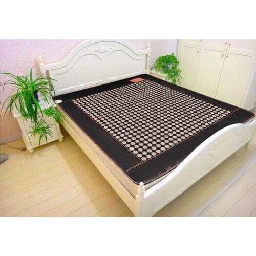 Natural Jade Thermal Therapy heating Mattress health care jade massage infrared heat jade mattress for sale Free Gift eye cover