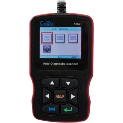 Newest Creator C500 Auto Diagnostic Scanner for OBDII EOBD Update Online Multi-language