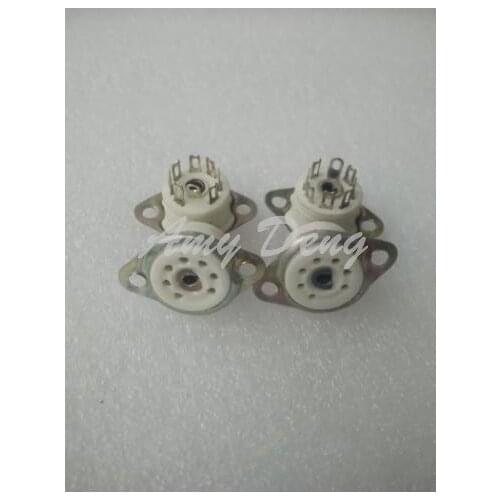 The original silver box 7 pin header for 6J1 6J2 6J4 6J5 6A2 6k4 6z4 WY1 WY2 electron tube