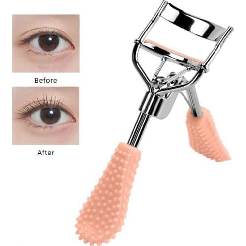Protable Eyelash Curler Tweezer Stainless Steel Curling Eyelash Curler Clip Cosmetic Accessories Makeup Tools