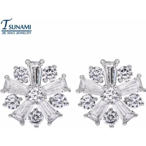 Top AAA cubic zirconium zircon earrings Fashionable women/girls' jewelry gifts ER-108