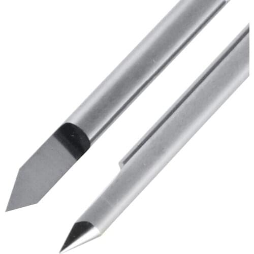 10pcs New Carbide PCB CNC Engraving V Bits 60 Deg 0.2mm for CNC Machinery HUHAO J3.6002 -Tools From Factory