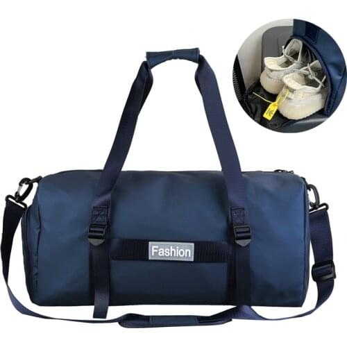 2021 Womens Fitness Bag Large Capacity Dry Wet Separation Portable Training Bag Mens Outdoor Sports Travel Bag