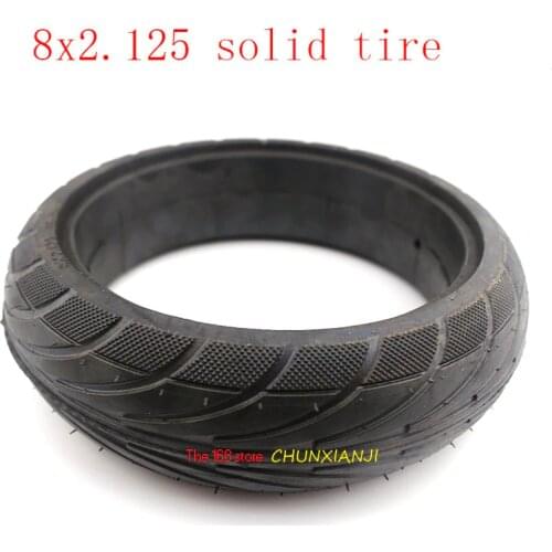8 inch solid tyre 8x2.125 Non pneumatic explosion-proof tire for electric wheelchair Electric Balanced Car Electric Scooter Baby