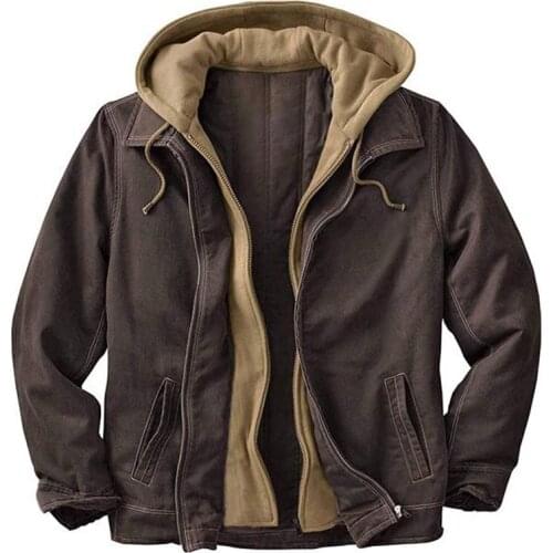 ANGLIU Mens Fleece Jackets