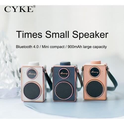 Bluetooth Speaker Kawaii Portable Speakers Mini Pink Retro Speaker Fashion Travel Desk Ornaments Louderspeaker Girlfriend Gift