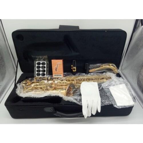 Brand Professional Alto Saxophone R54 Gold Lacquer Musical Instruments Professional Sax Alto