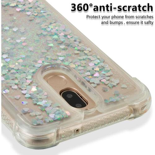 Phone case for Huawei mate10 lite McMang 6 glory nova 2i mobile phone protection shell translucent sand falling soft TPU
