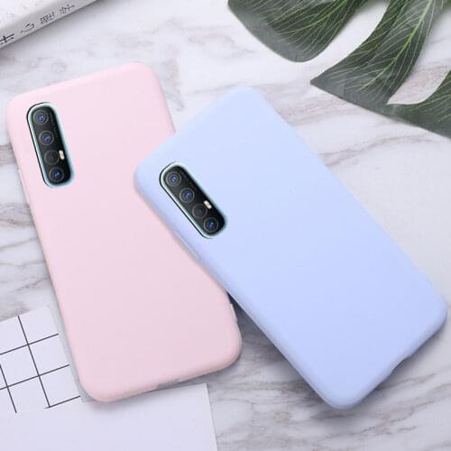 Candy Color For OPPO Find X2 Neo Case Shockproof Soft Silicone TPU Cover For Find X2 Lite Case OPPO Find X2 Neo Lite Fundas