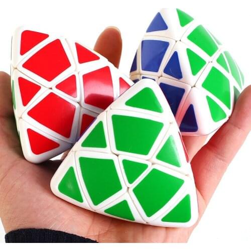 Toy Triangle Pyramid Magic Cubes Twist Magic Cube Gift Pyramid Cubo Magico Professional Puzzle Education Toys for Children