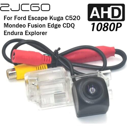 ZJCGO Car Rear View Reverse Backup Parking Reversing Camera for Ford Escape Kuga C520 Mondeo Fusion Edge CDQ Endura Explorer