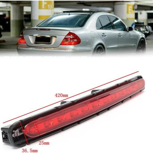 Red LED Rear Tail Light Height 3rd Brake Stop Lamp Signal 2118201556 for Mercedes Benz E-Class W211 2003-2009 Car Styling
