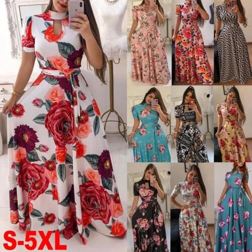 LAMLKKY Boho Summer Dresses
