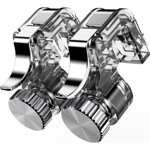 R11 Metal Smart Phone Mobile Gaming Trigger For Pubg Mobile Gamepad Fire Button Aim Key Shooter Pubg Controller