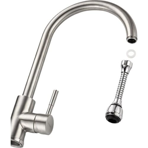 2 Modes 360 Swivel Mode Saving Water In The Bubbler Nozzle High Pressure Faucet Filter Faucet Connector Shower Transver