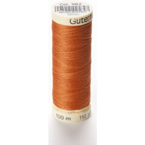 Gutermann Sew-All Polyester Purpose Thread, 100m/110 Yd, Orange