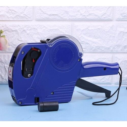 New MX-5500 EOS 8 Digits Price Tag Gun Labeller Label Paper + 2 Ink Roller Manual Pricing Marker Machine C42