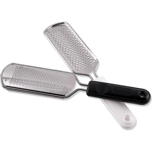 100pcs Pedicure Foot File Metal Colossal Pedicure Rasp Foot Care Callus Reducer with Big Holes new
