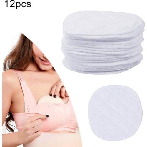 12Pcs 3-layer Washable Quick Dry Women Nursing Breast Pad Baby Feeding Accessory Pregnancy Maternity