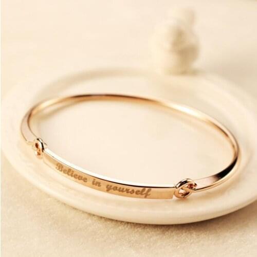 Puberhiphop Engraved Bracelets