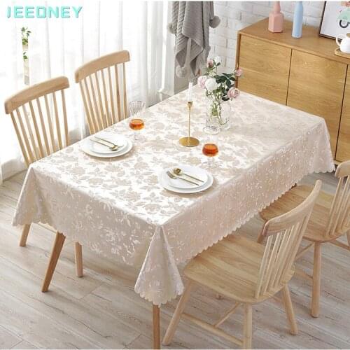 PVC Waterproof Tablecloth Table Cloth Rectangular Plasticcoffee table for living room table cover cloth wedding decoration